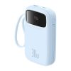 Powerbank Baseus QPow 2 Powerbank - 10000mAh 30W 2xUSB-C (kék)