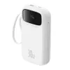 BASEUS QPow 2 20000mAh 30W (Fehér) Powerbank 2xUSB-C (P10055009213-00)