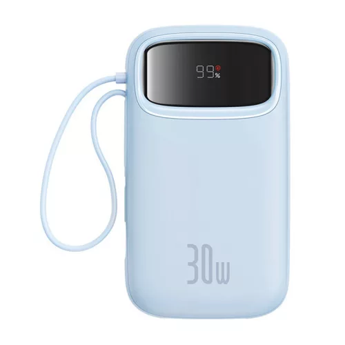BASEUS QPow2 20000mAh 30W (Kék) Powerbank 2x/USB-C Csatlakozó (P10055009313-00)