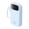 BASEUS QPow2 20000mAh 30W (Kék) Powerbank 2x/USB-C Csatlakozó (P10055009313-00)