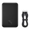 Baseus Magnetic Mini 6000mAh 20 W Powerbank (fekete)