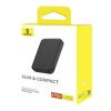 Baseus Magnetic Mini 6000mAh 20 W Powerbank (fekete)