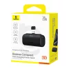 BASEUS Kompakt 5000mAh 20W USB-C Powerbank (Fekete) (P10068306113-00)