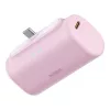 BASEUS Kompakt 5000mAh USB-C Powerbank 20W (Rózsaszín) (P10068306413-00)