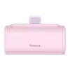 BASEUS Kompakt 5000mAh USB-C Powerbank 20W (Rózsaszín) (P10068306413-00)