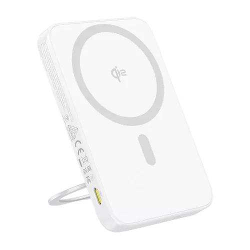 Baseus PicoGo Qi2 mágneses powerbank 5000mAh 20W (beépített állvány)