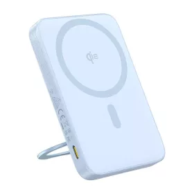  Baseus PicoGo Qi2 mágneses powerbank 5000mAh 20W (beépített állvány) - kék