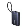 Baseus PicoGo powerbank digitális kijelzővel 10000mAh 45W - fekete