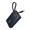 Baseus PicoGo powerbank digitális kijelzővel 10000mAh 45W - fekete