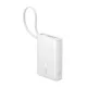 Baseus PicoGo powerbank digitális kijelzővel 10000mAh 45W - fehér