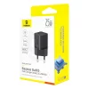 Baseus 25W GaN5 Mini Gyorstöltő, USB-C, (Fekete) (43984)