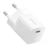 Baseus 25W GaN5 Mini Gyorstöltő (Fehér) (44012)