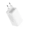 Baseus GaN6 Pro hálózati töltő 2xUSB-C + 2xUSB 100W - fehér