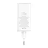 Baseus GaN6 Pro hálózati töltő 2xUSB-C + 2xUSB 100W - fehér