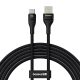Baseus Flash 2  USB-A – USB-C kábel 100W, 2m (fekete)