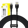 Baseus Flash 2  USB-A – USB-C kábel 100W, 2m (fekete)