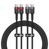 Baseus Cafule USB-C to USB-C 100W Kábel - 2m