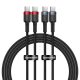 Baseus Cafule USB-C to USB-C 100W Kábel - 2m