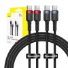 Baseus Cafule USB-C to USB-C 100W Kábel - 2m