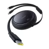 Baseus 100W USB-C 2in1 Töltőkábel, - 1m, (Fekete) (P10318602111-00)