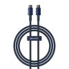 Baseus Tungsten Gold USB-C – USB-C kábel, 100W, 1m (Kék)