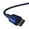 Baseus Tungsten Gold USB-C – USB-C kábel, 100W, 1m (Kék)