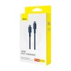 Baseus Tungsten Gold USB-C – USB-C kábel, 100W, 1m (Kék)