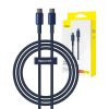 Baseus Tungsten Gold USB-C – USB-C kábel, 100W, 1m (Kék)