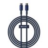 Baseus Tungsten Gold USB-C – USB-C kábel, 100W, 2m (Kék)