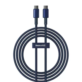 Baseus Tungsten Gold USB-C – USB-C kábel, 100W, 2m (Kék)