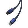 Baseus Tungsten Gold USB-C – USB-C kábel, 100W, 2m (Kék)