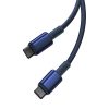 Baseus Tungsten Gold USB-C – USB-C kábel, 100W, 2m (Kék)