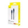 Baseus Tungsten Gold USB-C – USB-C kábel, 100W, 2m (Kék)