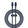 Baseus Tungsten Gold USB-C – USB-C kábel, 100W, 2m (Kék)