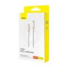 Baseus Tungsten Gold USB-C – USB-C kábel, 100W, 1m (arany)