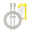 Baseus Tungsten Gold USB-C – USB-C kábel, 100W, 1m (arany)