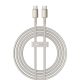 Baseus Tungsten Gold USB-C – USB-C kábel, 100W, 2m (arany)