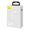 Baseus Superior Data Gyorstöltő USB - M+L+C, 3,5A, 0,5m (fehér)