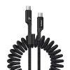 Baseus Fish-Eye gyorstöltő kábel 100W USB-C USB-C, 1m (fekete)