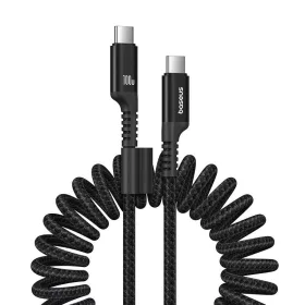   Baseus Fish-Eye gyorstöltő kábel 100W USB-C USB-C, 1m (fekete)