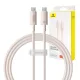 Baseus Habitat Series 100W USB-C Gyorstöltőkábel, - 1m, (Rózsaszín) (P10360202421-00)