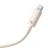 Baseus Habitat Series 100W USB-C Gyorstöltőkábel, - 1m, (Rózsaszín) (P10360202421-00)