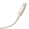 Baseus Habitat Series 100W USB-C Gyorstöltőkábel, 2m, (Rózsaszín) (P10360202421-01)