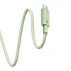 Baseus Habitat Series 100W USB-C Gyorstöltőkábel, 2m, (Zöld) (P10360202631-01)