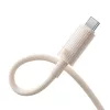 Baseus Habitat Series 100W USB-C Gyorstöltőkábel, - 1m, (Rózsaszín) (P10360203421-00)