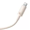 Baseus Habitat Series 100W USB-C Gyorstöltőkábel, - 1m, (Rózsaszín) (P10360203421-00)