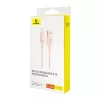 Baseus Habitat Series 100W USB-C Gyorstöltőkábel, - 1m, (Rózsaszín) (P10360203421-00)