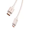 Baseus Habitat Series 2m 100W USB-C Gyorstöltőkábel (Rózsaszín) (P10360203421-01)