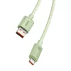 Baseus 2m 100W USB-C Gyorstöltőkábel (Zöld) (P10360203631-01)
