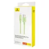 Baseus 2m 100W USB-C Gyorstöltőkábel (Zöld) (P10360203631-01)